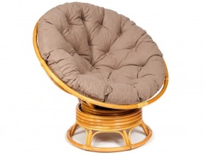 Кресло-качалка Papasan w 23/01 B с подушкой Honey, экошерсть Коричневый в Белоярском - beloyarskij.магазин96.com | фото