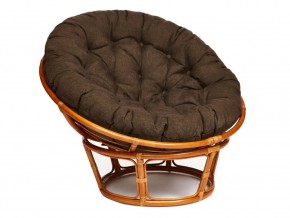 Кресло Papasan 23/01 W с подушкой Cognac, ткань Коричневый в Белоярском - beloyarskij.магазин96.com | фото