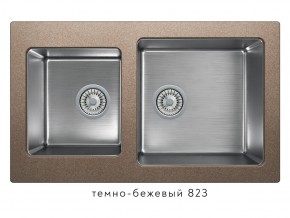 Мойка комбинированная Tolero twist TTS-840 Темно-бежевый 823 в Белоярском - beloyarskij.магазин96.com | фото